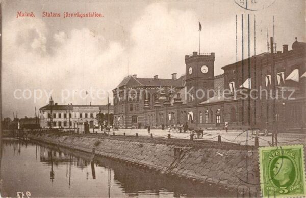 Malmoe Stalens järnvägsstation