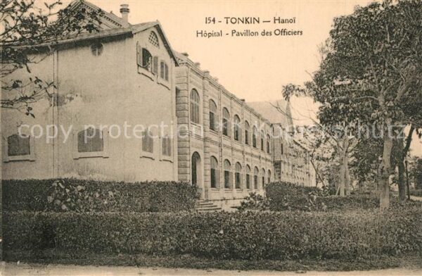 Hanoi Hopital Pavillon des Officiers