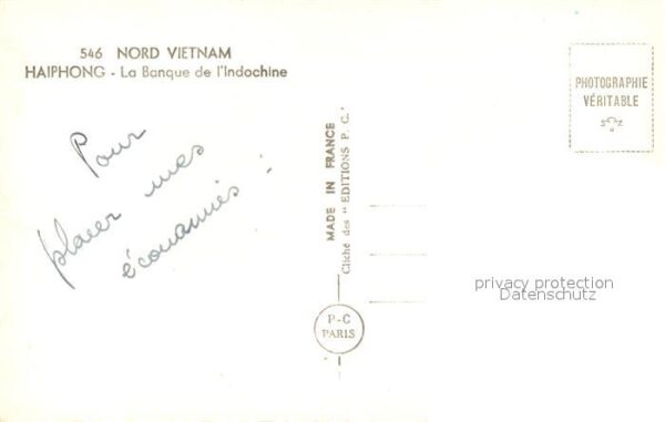 Haiphong La Banque de Indochine – Bild 2