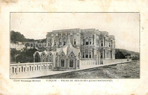 Constantinopel Istanbul Palais de Beiler Bey