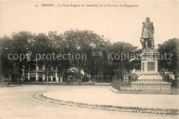 Saigon La Place Rigault Genouilly Chambre de C