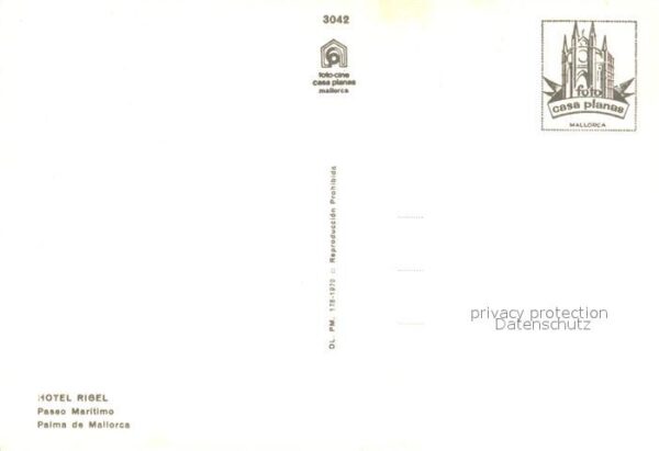 Palma de Mallorca Hotel Ribel Passo Maritimo – Bild 2