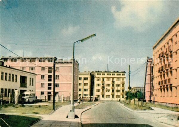 Litzmannstadt Lodz Quartier residentiel Zubardz