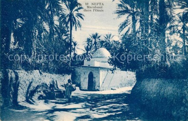 Nefta Marabout dans l'Oasis