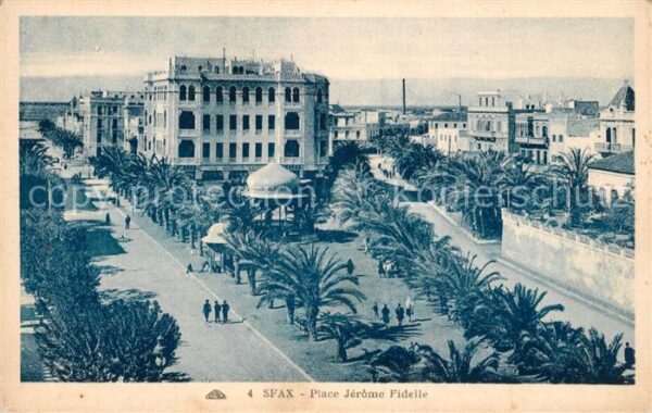 Sfax Tunesie Place Jerome Fidelle