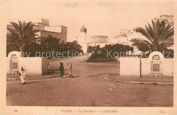 Tunis Le Bardo l'Entree