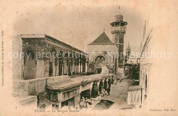 Tunis La Mosquee Becquia