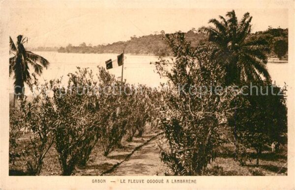 Gabon Le Fleuve Ogoue a Lambarene