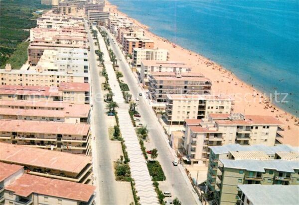 Valencia Valenciana Tabernes de Valldigna Fliegeraufnahme