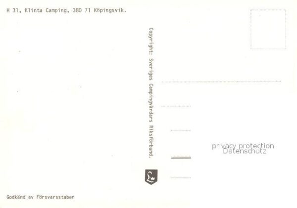 Koepingsvik Klinta Camping Fliegeraufnahme – Bild 2
