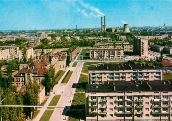 Litzmannstadt Lodz Widok ogolny
