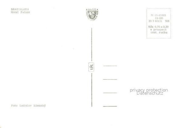 Bratislava Pressburg Pozsony Hotel Palace – Bild 2