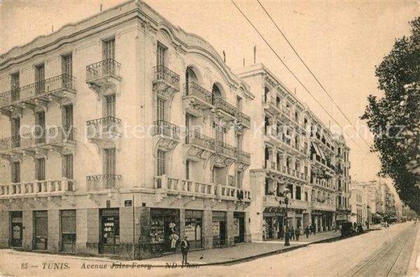Tunis Avenue Jules Ferry
