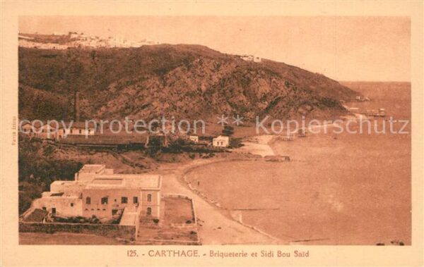Carthage Karthago Britqueterie et Sidi Bou Said