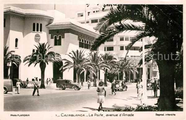 Casablanca La Poste Avenue d_Amade