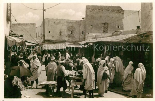 Sfax Tunesie Quartier des natifs Eingeborenenviertel