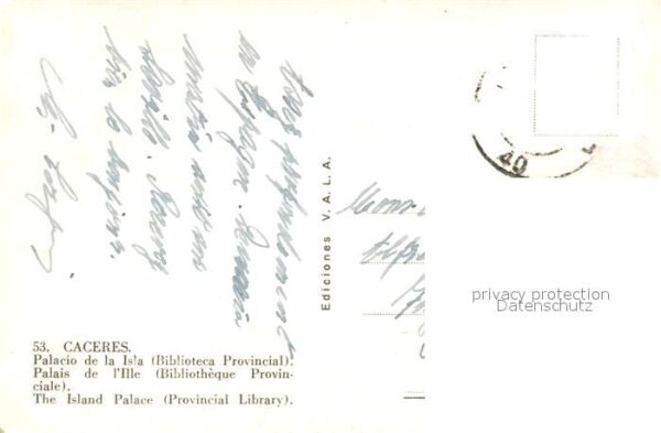 Caceres Palacio de la Isla Biblioteca Provincia – Bild 2