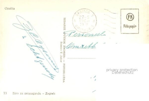 Opatija Abbazia Hotels Fliegeraufnahme – Bild 2