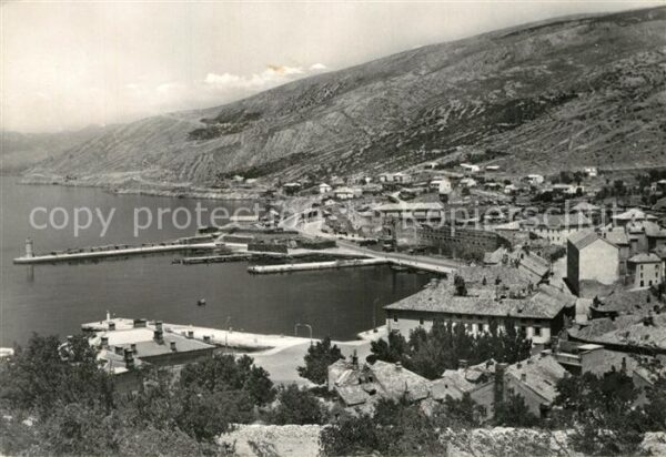 Senj Gospic Lika Senj Küstenort Hafen Panorama Berge