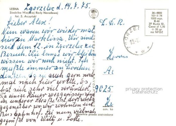 Lesna Marklissa Siedziba Miejskiej Rady Narodowej – Bild 2