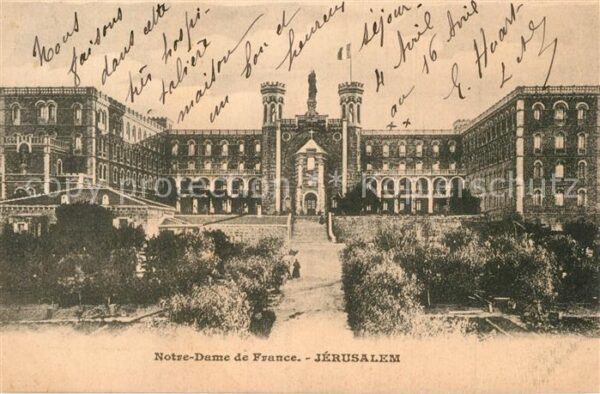 Jerusalem Yerushalayim Notre Dame de France