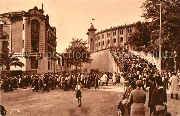 Donostia San Sebastian La Montee Plaza de Toros