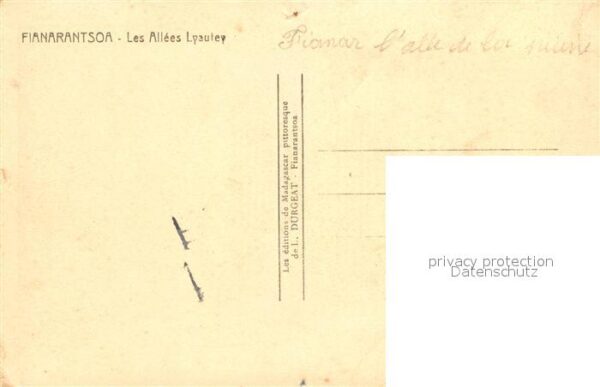 Fianarantsoa Allees Lyautey – Bild 2