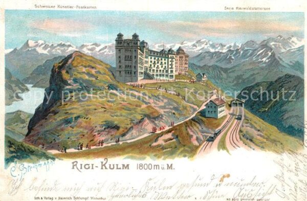 Steinmann C. Nr. Rigi-Kulm