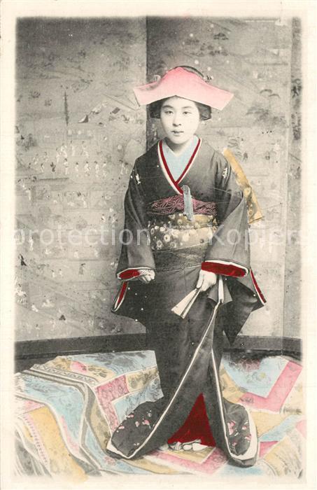 Typen Asien Frau Kimono China