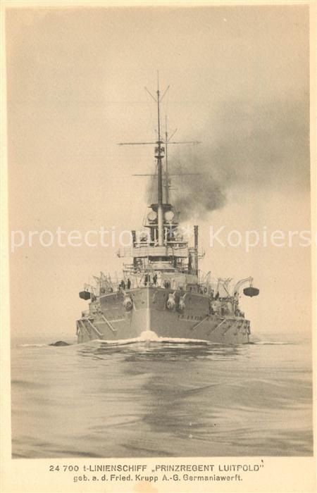 Marine T-Linienschiff Prinzregent Luitpold Kru