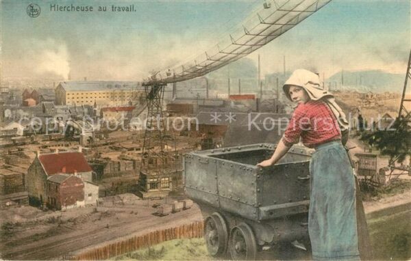 Tagebau Daylight Mining Hiercheuse au Travail Brussels