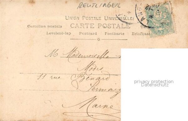 Foto Reutlinger Paris Schauspielerin Rita Porcher – Bild 2