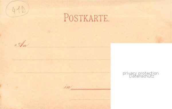 Briefmarken auf Postkarte Baden Wappen – Bild 2
