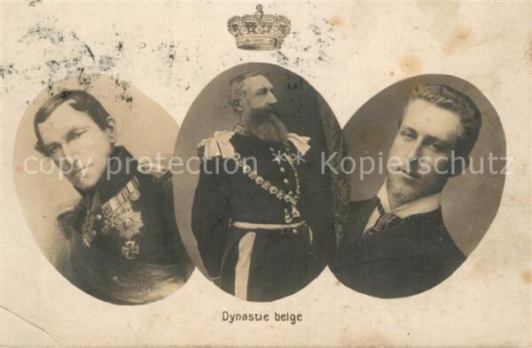 Adel Belgien Dynastie Belge Leopold I. Leopold II. A