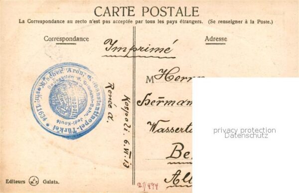 Constantinople Vue d_Arnaout Keuy sur la Côte d'Europe – Bild 2