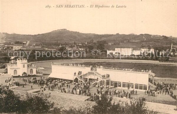 San Sebastian  Pais Vasco ES El Hipodromo de Lasarte Pferderennbahn