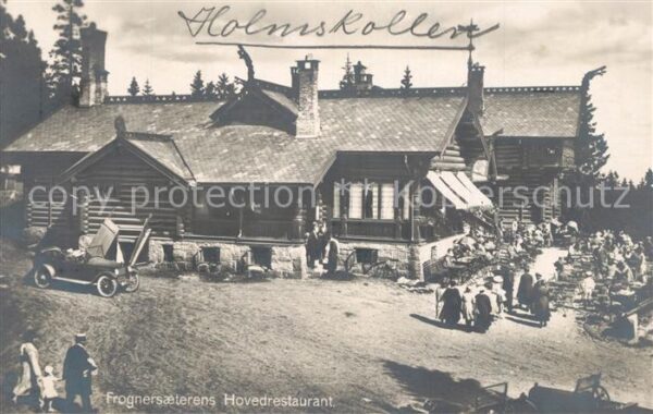 Holmskollen Holmenkollen Frognersaeterens Hovedrestaurant