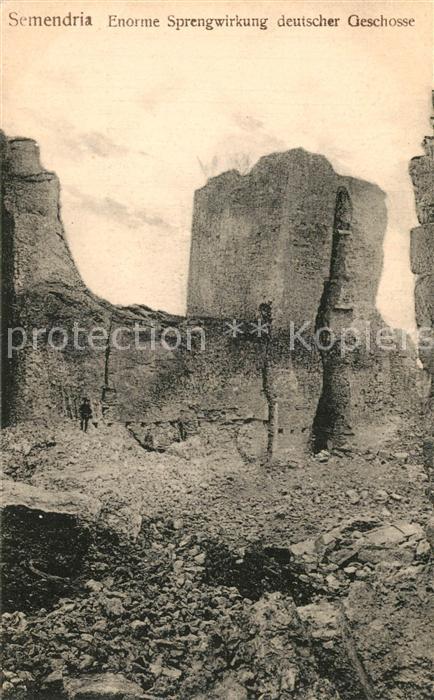 Semendria Jezava Sprengwirkund deutscher Geschosse Nr. 1