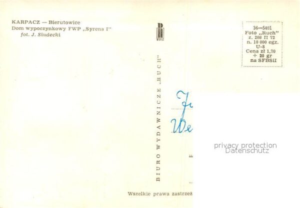Bierutowice Dom wypoczynkowy FWP Syrena I – Bild 2