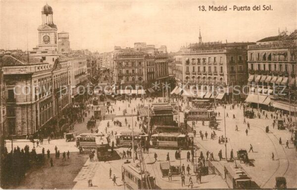Madrid Spain Puerta del Sol