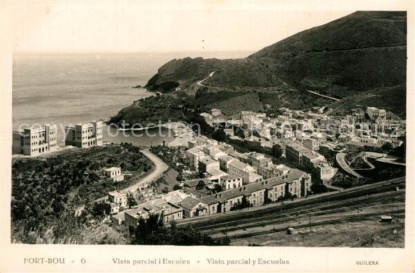 Port Bou Fliegeraufnahme
