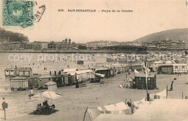 San Sebastian  Pais Vasco ES Playa de la Concha
