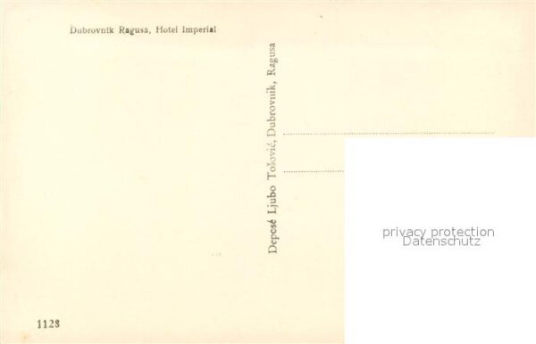 Dubrovnik Ragusa Hotel Imperial – Bild 2