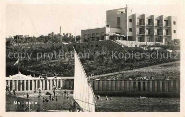 Malinska Hotel Badestrand