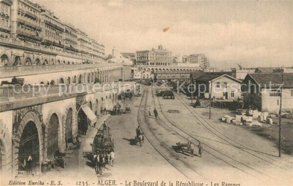 Alger Algerien Boulevard de la Republique