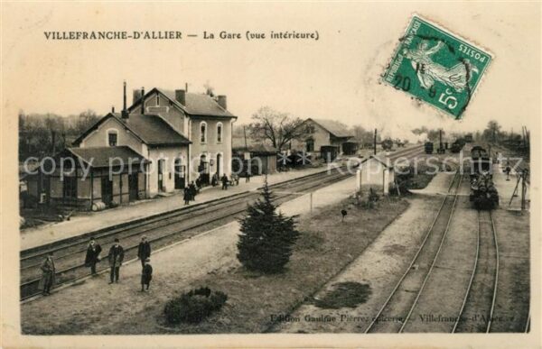 Villefranche d Allier La Gare