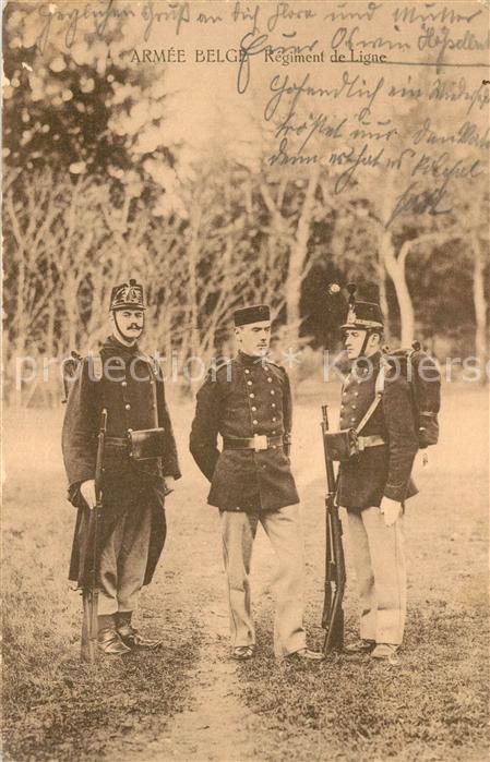 Militaria Belgien Regiment de Ligne