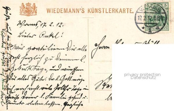 Verlag Wiedemann WIRO Nr. 1946 A Worms Lutherdenkmal – Bild 2