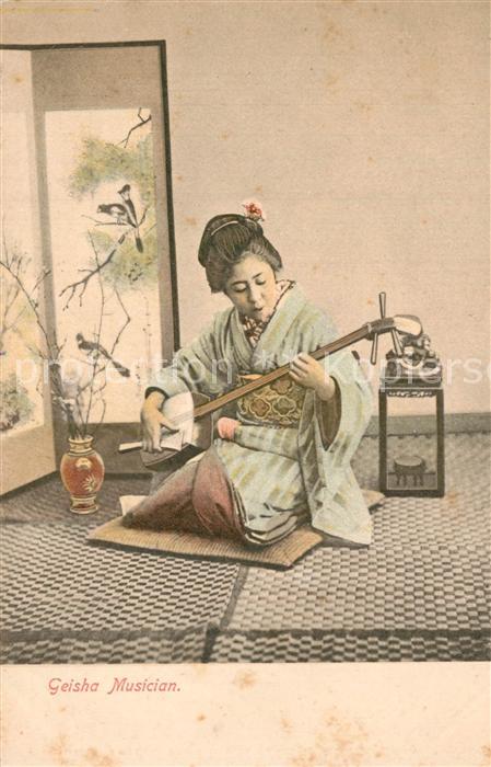 Geisha Musikinstrument