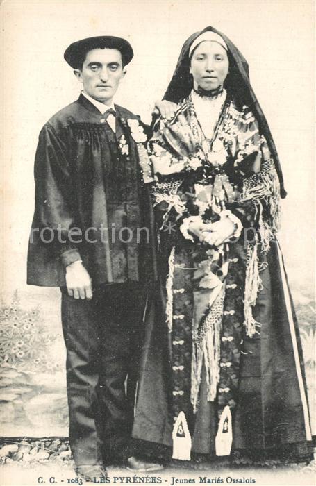 Hochzeit Pyrenees Jeunes Maries Ossalois